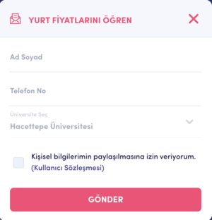 Yurt Fiyatlarını Öğren